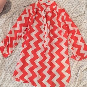 Chevron blouse